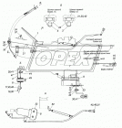 6520-1108130 Тяга ручного останова двигателя ф1,5 L=2660 в оплетке с ручкой Тимер